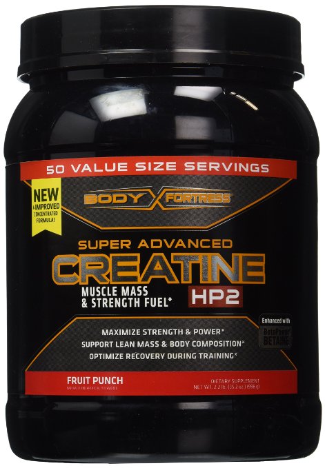 Body Fortress Super Advanced Creatine HP2 Fruit Punch 22 Pounds