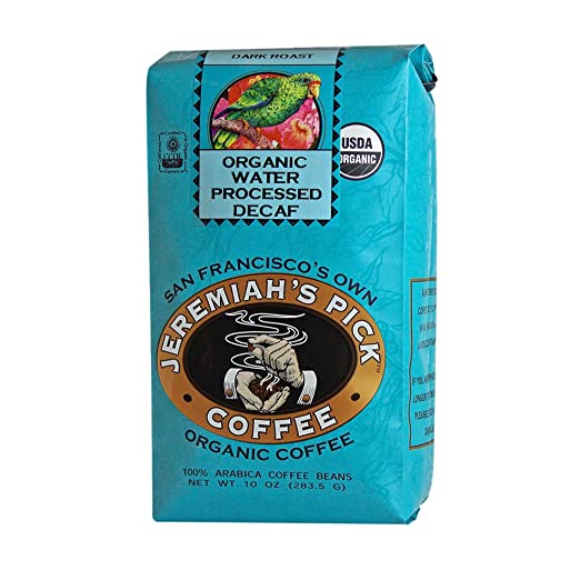 Organic Water Process Decaf - Whole Beans - 10oz, Decaffeinated