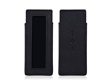 CryptoHWwallet Premium Protective leather case for KeepKey Hardware wallet (Leather Case Only Hardware wallet not included) (Black)