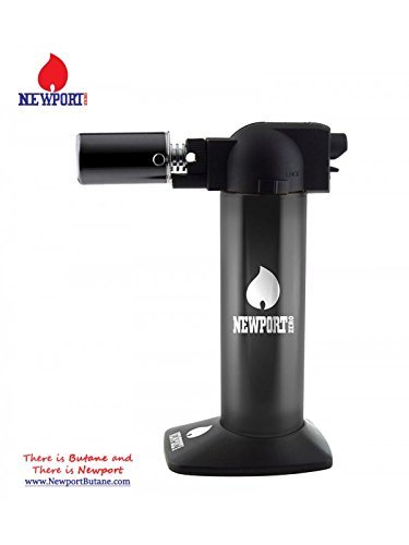 Newport Zero 6" Butane Torch - Black