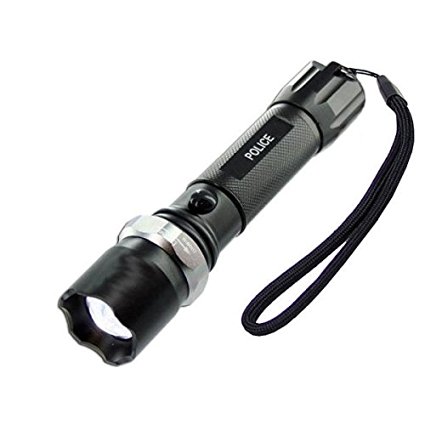 IHP Tactical Police Heavy Duty 3W Rechargeable Flashlight