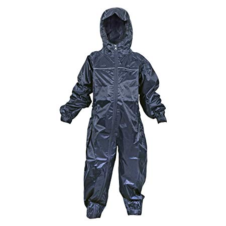 DRY KIDS - Waterproof Rainsuit 2 Yrs Navy Blue