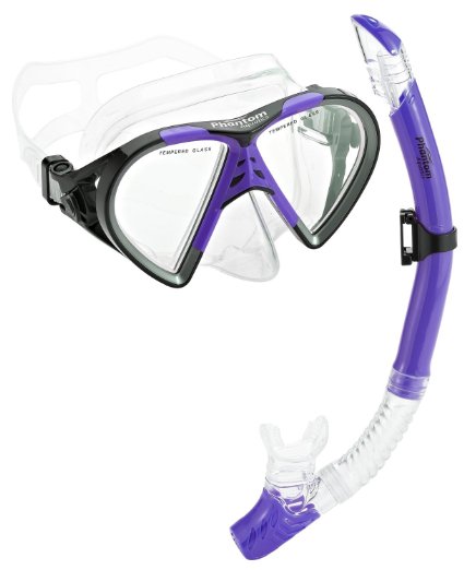 Phantom Aquatics Cancun Mask Snorkel Combo