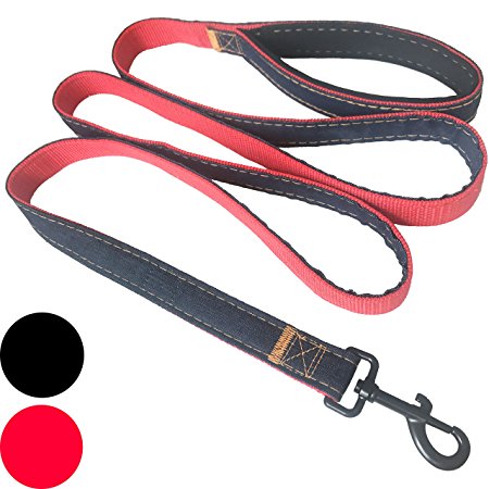 Strong Dog Leash for Small Medium Large Dogs - 2-Layer Leash with 3-Layer Cushion Padded Handle - Halloween Offer - Buy 2, get 10% OFF & Buy 3, get 15% OFF - Expired Today - 180-DAY Return GUARANTEE