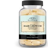 Nutrevita - Vitamins for Hair Growth - Best Extra Strength Biotin Supplement for Thicker Longer Fast Growing Vibrant Hair - Essential for Men and Women Suffering From Thinning Hair and Hair Loss - 1 Month Supply - 60 Day Money Back Guarantee - Made in USA