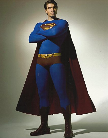 Superman Returns Brandon Routh 8 x 10 Photo full length