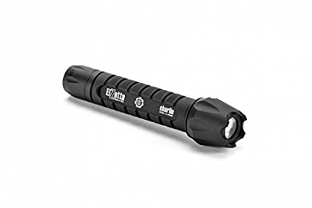 Elzetta ZFL-M60-CS3R LED Flashlight with Crenellated Strike Bezel and Hi-Low Click Switch