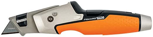 Fiskars Pro 770050-1001 Utility Knife  Painters, Orange/Black