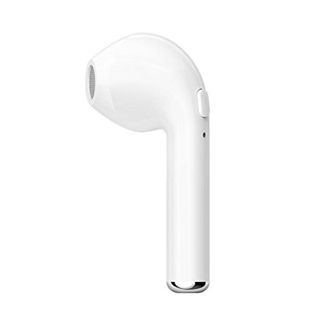 Bluetooth Earbud, Mini Wireless Headset In-Ear Earphone Earpiece headphone for apple iPhone 7 7 plus 6s 6s plus(single right ear)