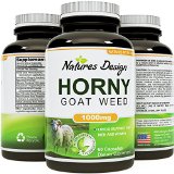 Best Horny Goat Weed Extract For Men and Women  Pure Horney Goat Weed Herbal Complex Blend With Unique Fusion Formula  With Natural Ginseng 100 Maca Root and Standardized Pharmaceutical Grade Tongkat Ali Powder  1000mg Potent Dosage Capsules  Rapid Release Pill Boosts Energy Stamina Performance and Desire  Supplement Is USA Made 100 Money Back Guarantee 60 Capsules