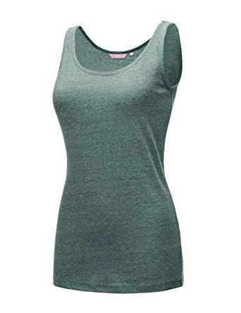 Regna X Womens Triblend Sleeveless Scoop Neck Loose fit Tank Tops (Triblend fabric/S-3X)