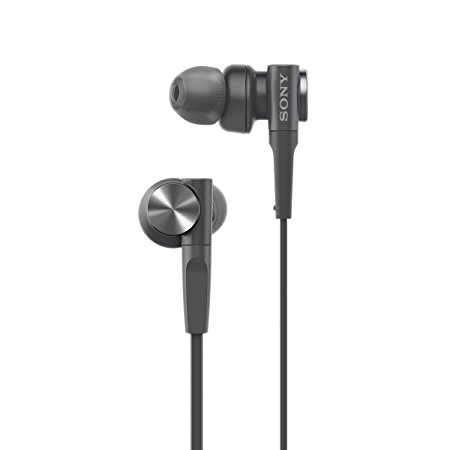 Sony MDR-XB55 Extra-Bass In-Ear Headphones (Black)