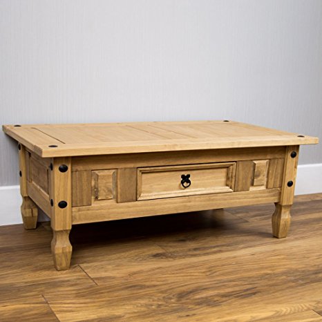 Home Discount Corona Coffee Table With Drawer