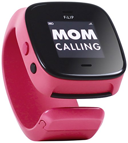 FiLIP 2 Smart Locator with Voice for Kids, Watermelon Red (AT&T)