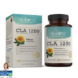 CLA 1250 mg by Eukonic  180 Maximum Strength CLA 1250 Plant Derived Softgels  Natural Weight Loss and Fat Burner Supplement  Made In USA  3rd Party Tested  Satisfaction Guaranteed