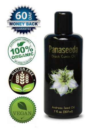 Black Cumin Seed Oil 200 ml Vegan Organic Pure Nigella Sativa Digestive Support Immune System Booster Loaded with Vitamins b1 b2 b3