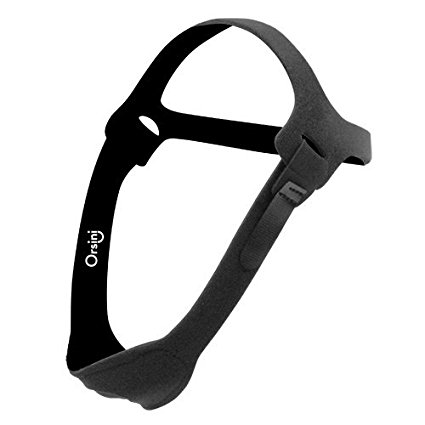 Orsini Halo Style Chinstrap, One Size Fits Most Black