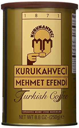 Mehmet Efendi Turkish Coffee 8.8OZ, (Pack of 3)