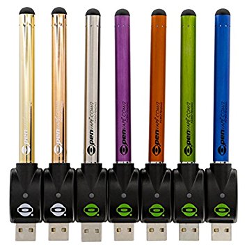 1 Premium Authentic Quality USB and battery Variable Volt. pen (510) OPenvapess-s2.0 pen (Lifetime Warranty) message color choice