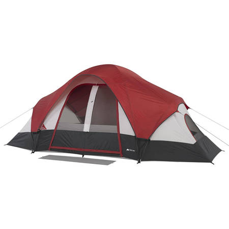 Ozark Trail 8-Person 16 ft. x 8 ft. Family Tent with Built-in Mud Mat