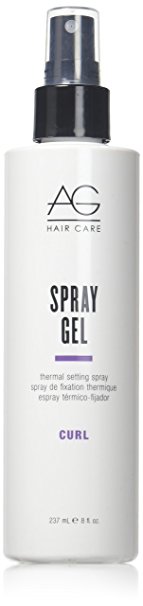 AG Hair Gel Thermal Setting Spray, Fresh Kiwi, 8 fl. oz..