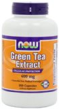 Now Foods Green Tea Extract 400 mg 250 Gelatin Capsules
