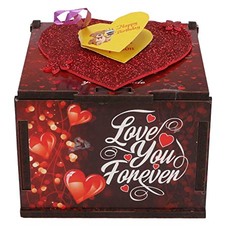 Wenzel Love You Forever Wooden Box Greeting Card