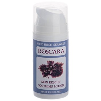 Roscara Skin Rescue Soothing Lotion Made With Organic Hand Harvested Wild Irish Seaweed. Natural Skincare Treatment Helps Relieve Common Skin Problems. Safe For All the Family. -100 ml.