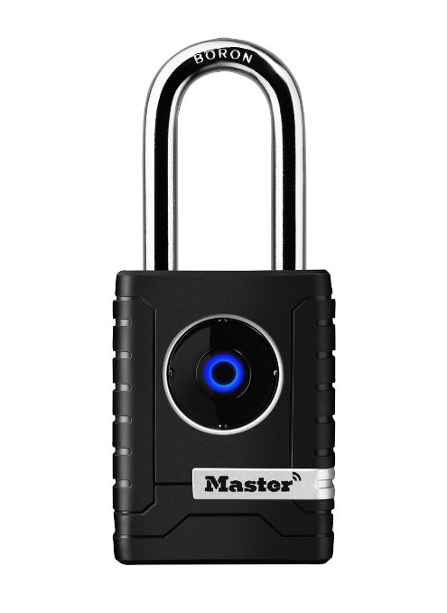 4401DLH Outdoor Bluetooth Smart Padlock 2-732-Inch Wide Body 2-Inch Shackle Height 1132-Inch Diameter Shackle