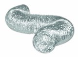 Dundas Jafine AF625ULPZW Aluminum Foil UL Listed and Marked Duct 6-Inches by 25-Feet