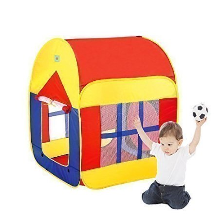BATTOP Large Space Indoor and Outdoor 1-7 Years Old Children Game Play Tent With 2-Doors General Style