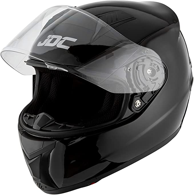 JDC Motorcycle Helmet Full Face - PRISM - Black - L