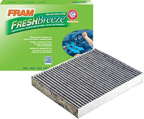 FRAM CF10732 Fresh Breeze Cabin Air Filter with Arm & Hammer