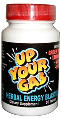 HOT STUFF NUTRITIONALS UP YOUR GAS MA HUANG FREE 30TB, 0.131 Bottle