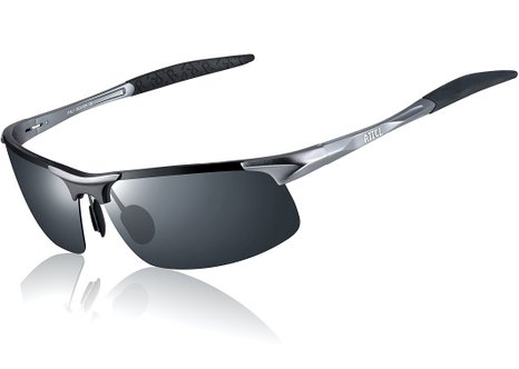 ATTCL® HOT Fashion Driving Polarized Sunglasses for Men Al-Mg metal Frame