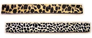 Animal Print Slap Bracelets - Assorted 12 pack