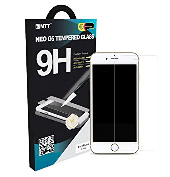 MTT Tempered Glass Screen Protector Guard for Apple iPhone 6S Plus / 6 Plus