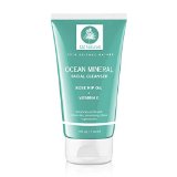 OZ Naturals Facial Cleanser - This Organic Face Wash Is A Superior Cleanser That Deep Cleans and Unclogs Pores With Ocean Minerals Vitamin E and Rose Hip Oil This Cleanser For Your Face Will Provide Your Skin With That Healthy Youthful Glow - 100 Satisfaction Guaranteed