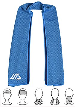 JUSTA - Instant Cooling Towel, Super Absorbent Snap Cooling Towels for Sports and Fitness (40''x12")