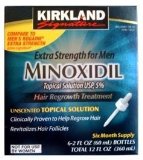 Kirkland  Minoxidil 5 Extra Strength Hair Regrowth for Men 6 Month Supply
