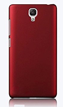 Sdo&Trade; Rubberised Matte Finish Slim Hard Case Back Cover For Oneplus 3 (Maroon Wine Red)