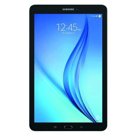 SAMSUNG Galaxy Tab E 9.6" 16GB Android 6.0 WiFi Tablet Black - Micro SD Card Slot - SM-T560NZKUXAR