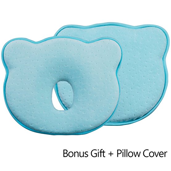 Kids Pillow For Newborn Nursing Pillow Baby Pillow Flat Head Memory Pillow (2-10 months)