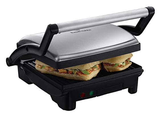 Russell Hobbs 3-in-1 Panini Press, Grill and Griddle 17888 - Stainless Steel