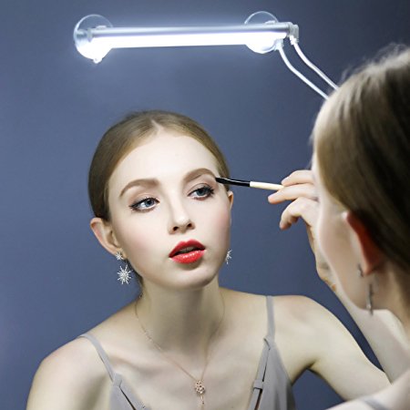 YOUKOYI Portable Makeup Light LED Mirror Light Vanity Bathroom Lighting Kit with Carrying Bag