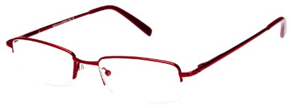 SightLine 6000RED Metal Computer Reading Glasses with Advanced No-line Mulitfocal Lens Semi-rimless Metal Frame Special Introductory Price Also Available in Gunmetal - Search SightLine 6000