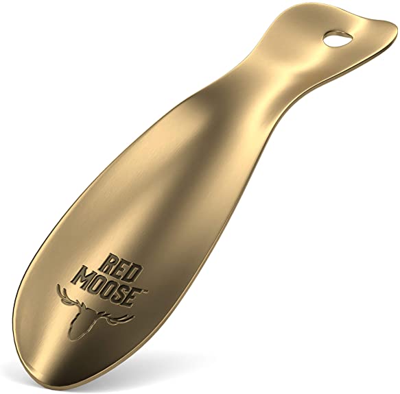 OrthoStep Metal Shoe Horn [7.5"] - Preserve The Heel Of Your Shoe - Make Every Piece Of Foot Wear Slip-On Friendly - Made in the USA