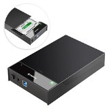 Inateck USB 30 to SATA External Hard Drives Docking Station with Dust Cover for 25 Inch and 35 Inch HDD SSD SATA SATA I  II  III Support 6TB and UASP