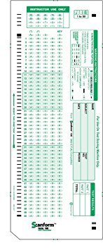 SCANFORM-100, 882 E Compatible Testing Forms (50 Sheet Pack)