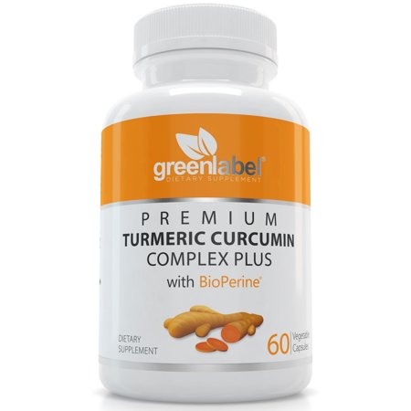 Premium Turmeric Curcumin With Bioperine 1200 mg | For Joint Pain Relief & Arthritis | Antioxidant & Anti-Inflammatory | Joints Support & Anti Aging.